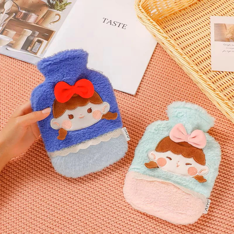 Cute Girl Hot Water bag